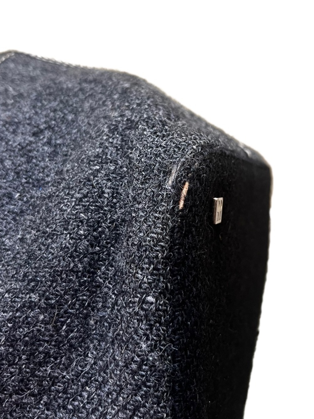 Kate Spade Vintage Wool Grey Patchwork Tote - Picture 9 of 16